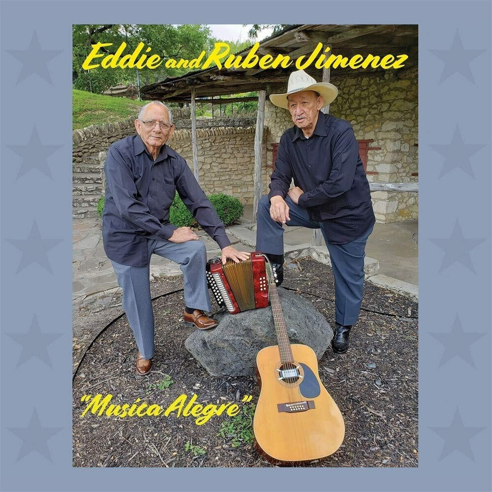 the album cover for Eddie Jimenez / Jimenez,Ruben - Musica Alegre