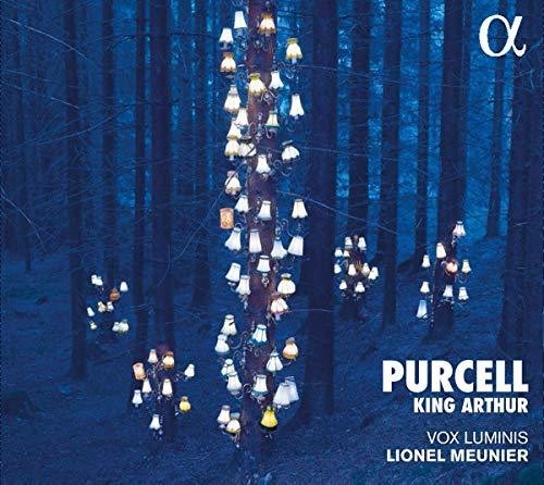 the album cover for Purcell / Meunier - King Arthur