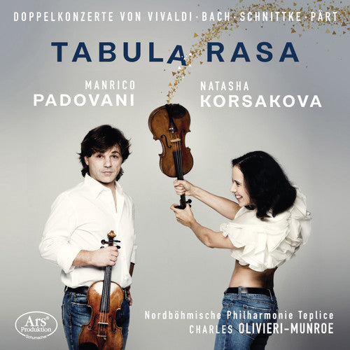the album cover for J Bach S / Korsakova / Munroe - Tabula Rasa
