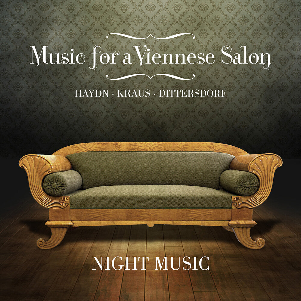 the album cover for Dittersdorf / Night Music - Music for a Viennese Salon
