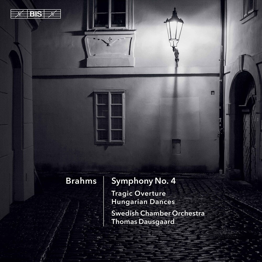 the album cover for Brahms / Swedish Chamber Orch / Dausgaard - Symphony 4