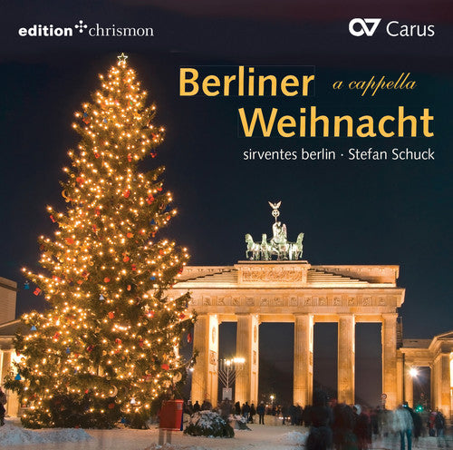 the album cover for Rhau - Berliner Weihnacht a Cappella