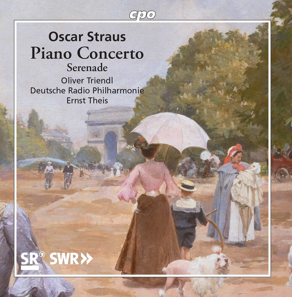 the album cover for Straus / Triendl / Theis - Piano Concerto / Serenade