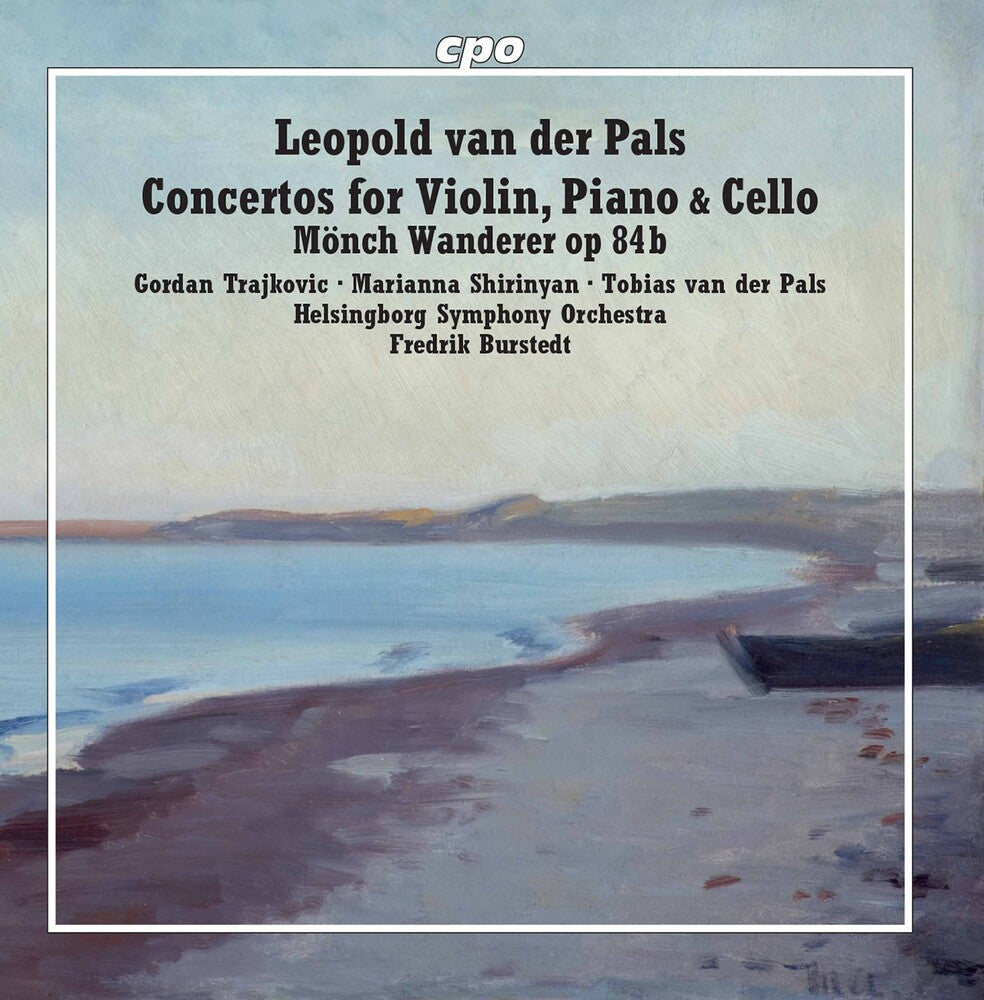 the album cover for Pals / Gordan Trajkovic / Burstedt - Concertos Violin Piano & Cell