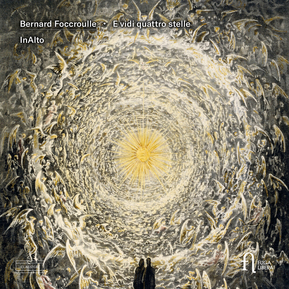 the album cover for Foccroulle / Inalto - E Vidi Quattro Stelle