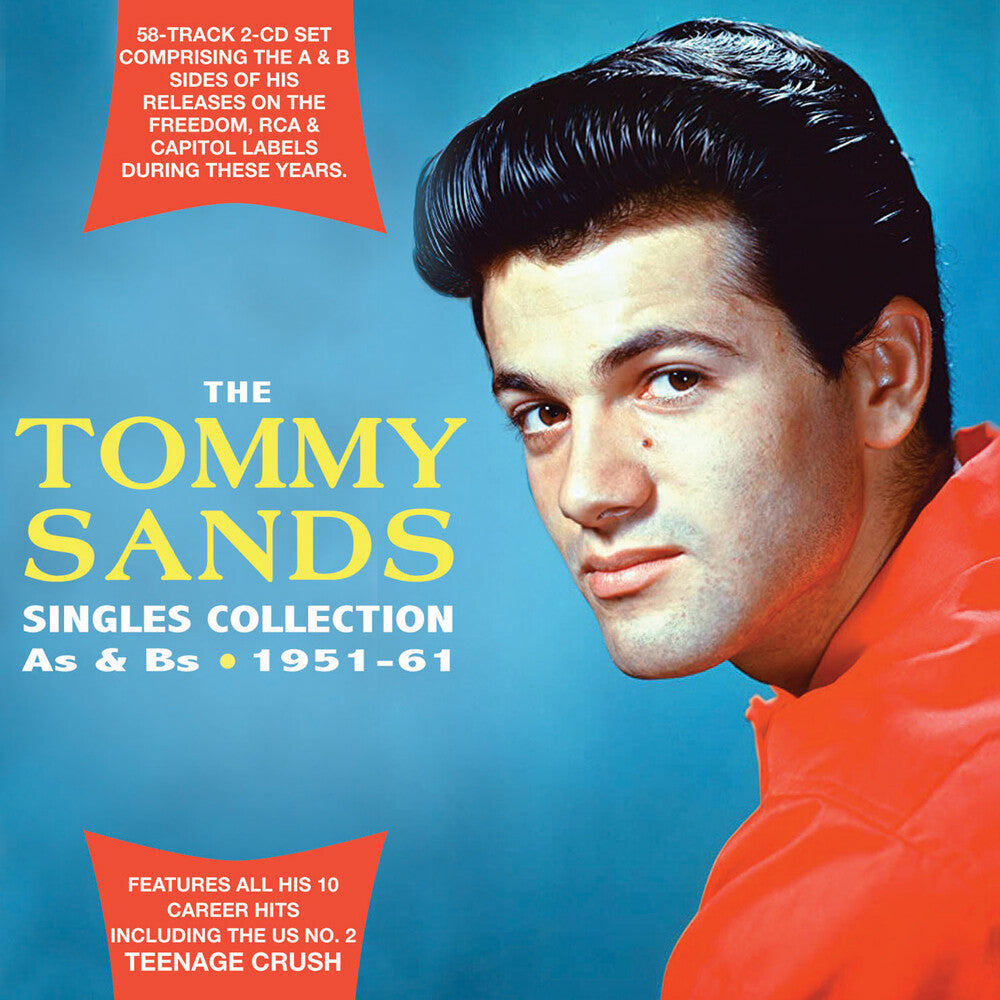 the album cover for Tommy Sands - Collection 1951-61