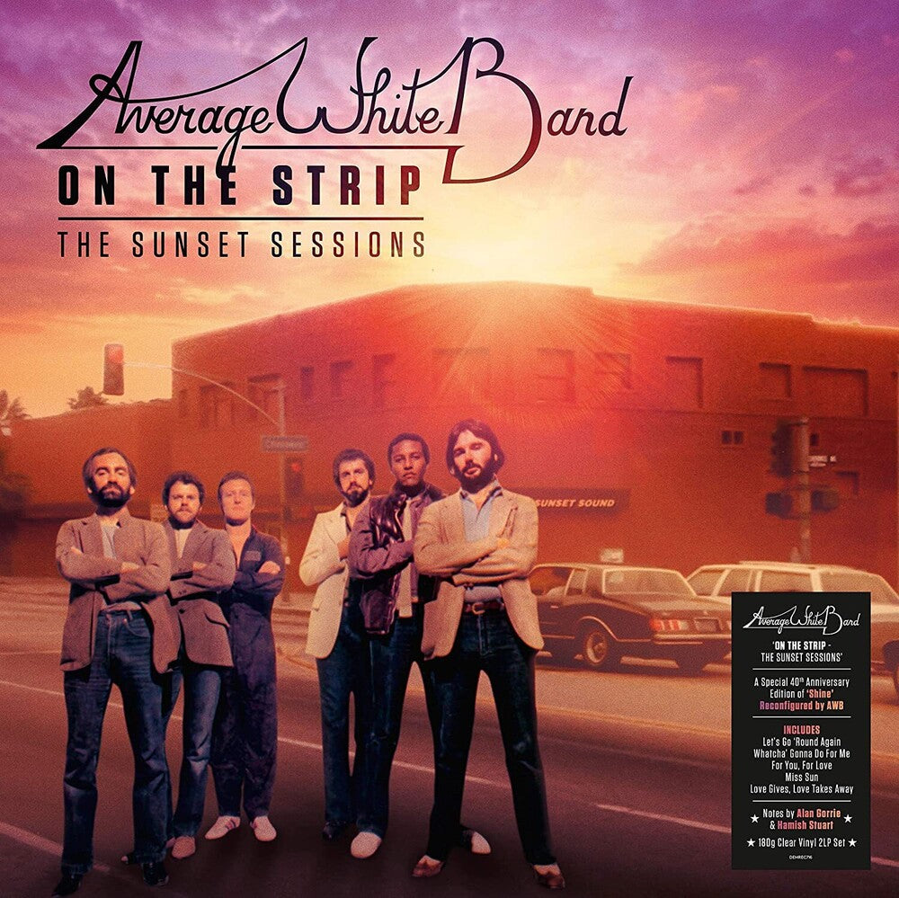 Average White Band - On The Strip: The Sunset Sessions [Clear Vinyl] [180 Gram] Vinyl Record
