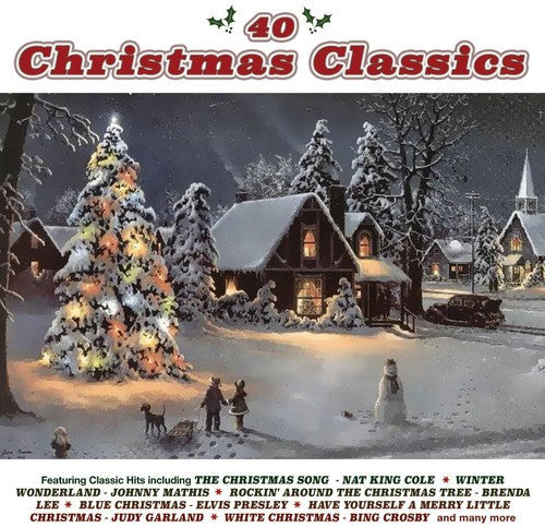 Various Artists - 40 Christmas Classics Music CD