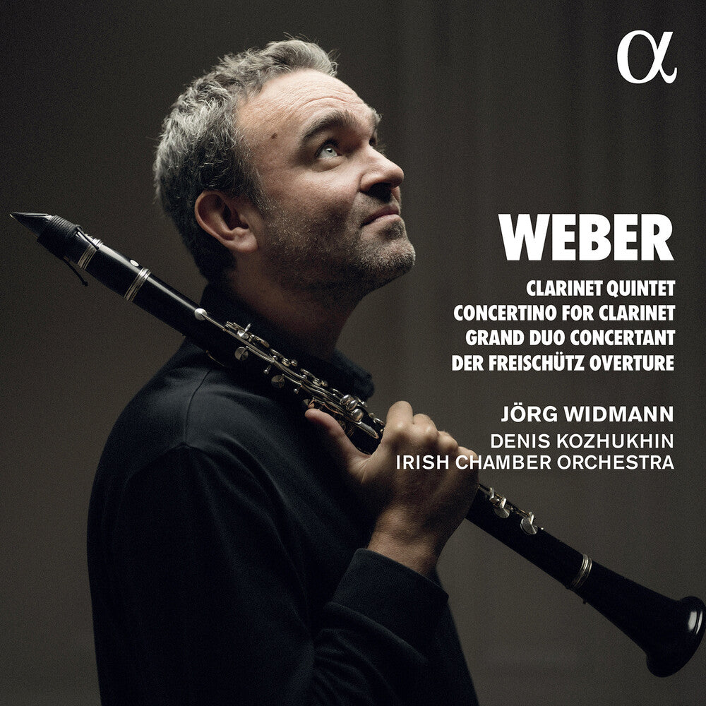 the album cover for Weber / Widmann / Kozhukhin - Clarinet Quintet