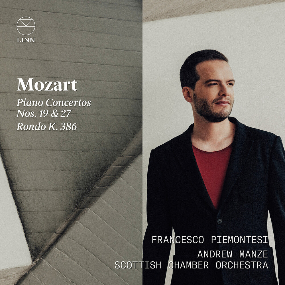 the album cover for Mozart / Manze / Scottish Chamber Orch - Piano Concertos 19 & 27
