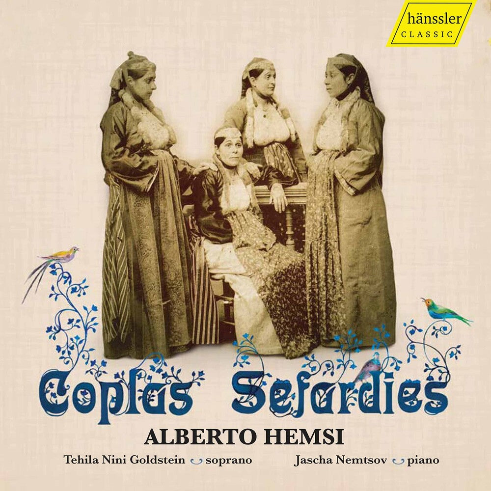the album cover for Hemsi / Goldstein / Nemtsov - Coplas Sefardies