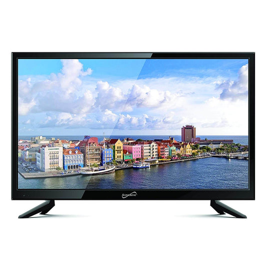 Supersonic 19" TV 12 Volt AC/DC Widescreen LED HDTV with USB and HDMI (SC-1911)