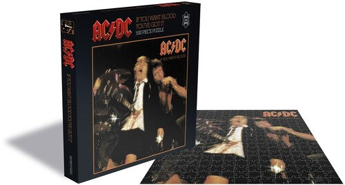 Ac/dc If You Want Blood (500 Piece Jigsaw Puzzle) - Ac/dc If You Want Blood (500 Piece Jigsaw Puzzle) - Games