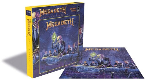 Megadeth Rust In Peace (500 Piece Jigsaw Puzzle) - Megadeth Rust In Peace (500 Piece Jigsaw Puzzle) - Games