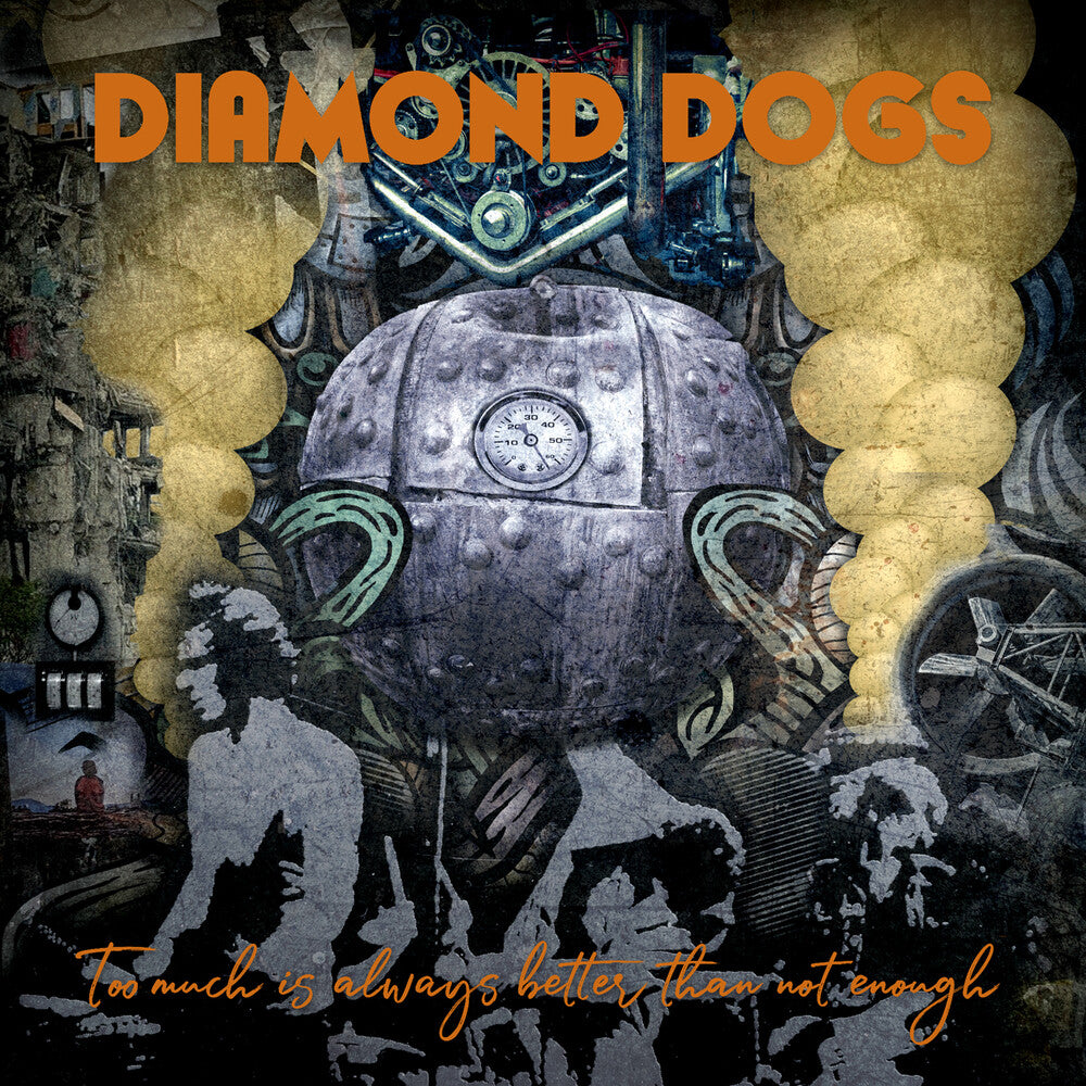 the album cover for Diamond Dogs - Too Much Is Always Better Than Not Enough