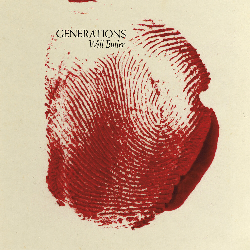 the album cover for Will Butler - Generations