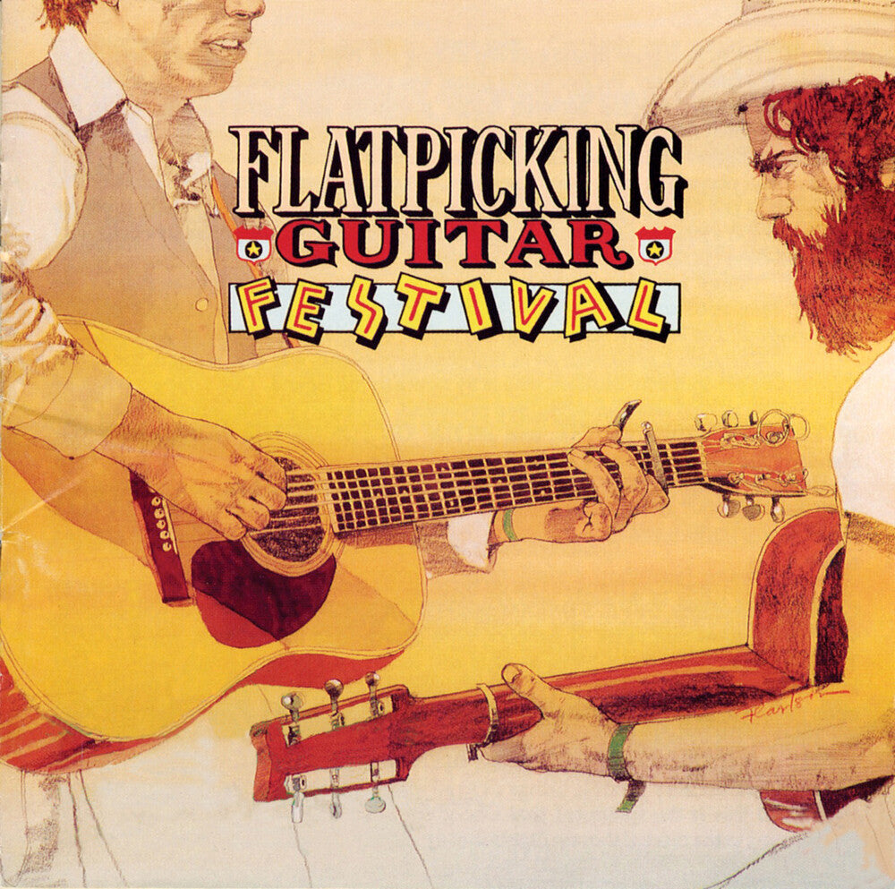 the album cover for Flatpicking Guitar Festival / Various - Flatpicking Guitar Festival / Various