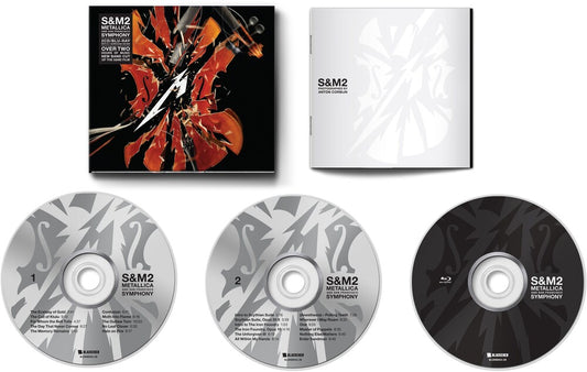 the album cover for Metallica - S&M2 [2CD/Blu-ray]
