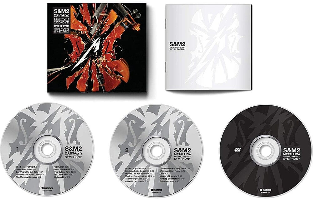 the album cover for Metallica - S&M2 [2CD/DVD]