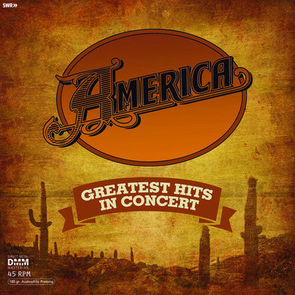 America - Greatest Hits In Concert [2LP] Vinyl Record