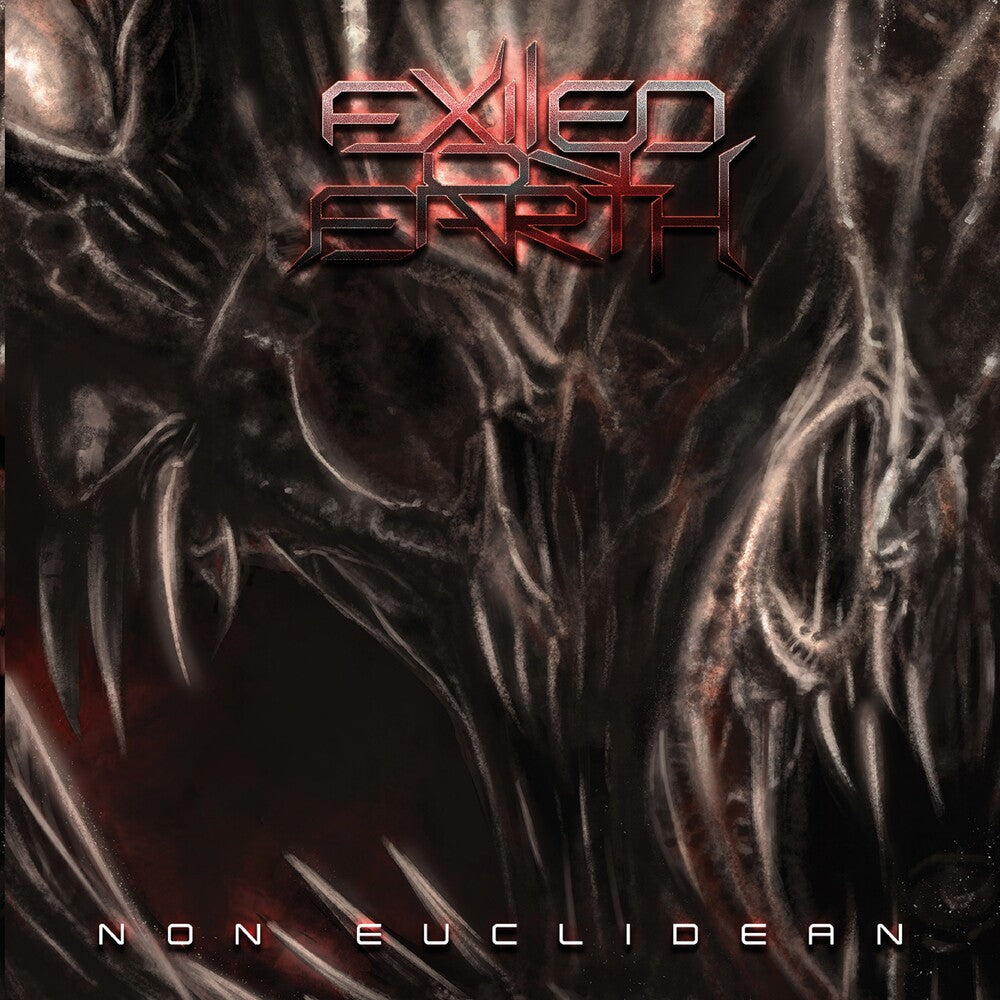the album cover for Exiled On Earth - Non Euclidean