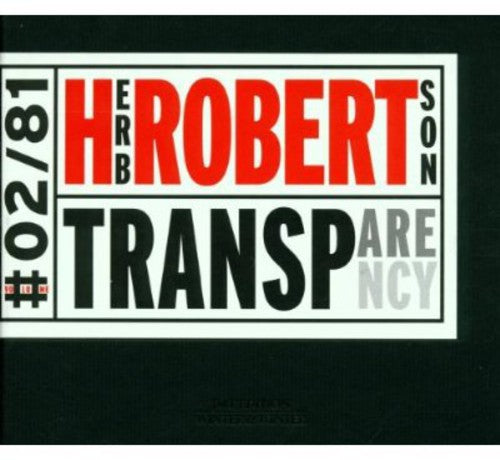 Robertson,herb - Transparency - Music CD