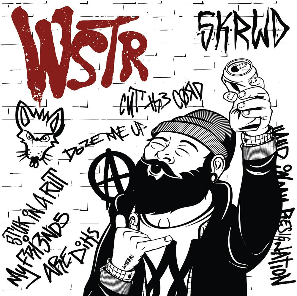 Skrwd (Red & Bone Split Vinyl) (Red) (Wht) [Download Included] Vinyl Record