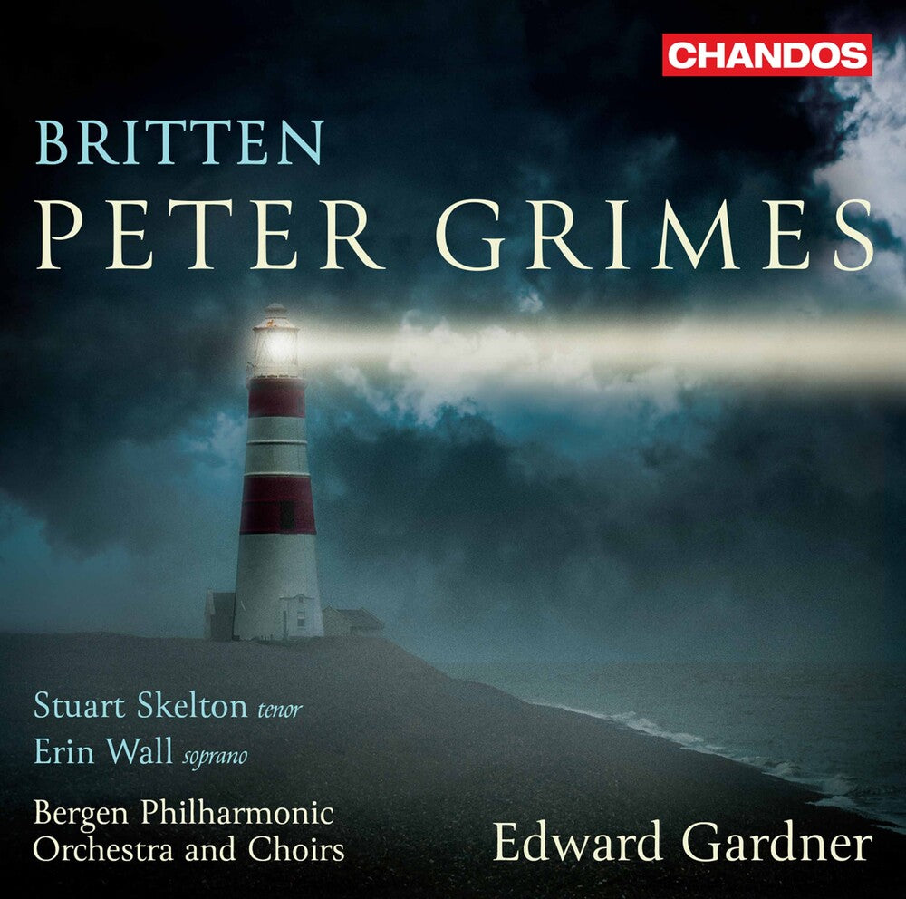 the album cover for Britten / Skelton / Gardner - Peter Grimes