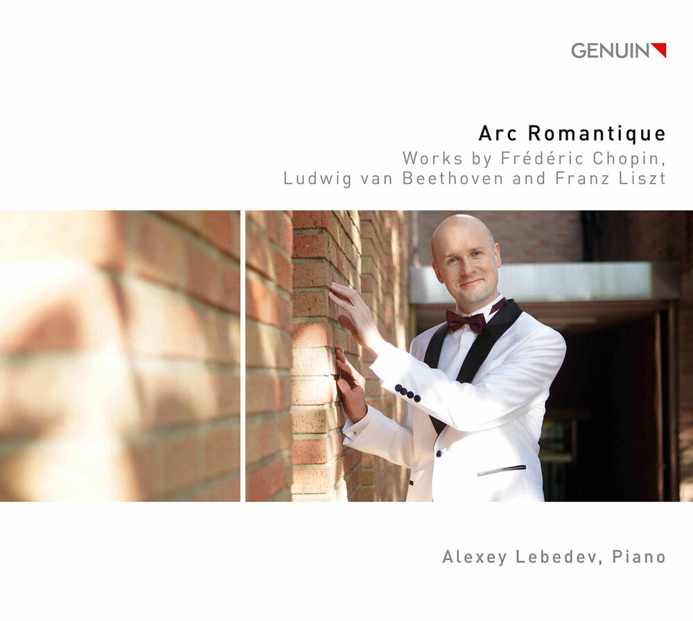 the album cover for Beethoven / Lebedev - Arc Romantique