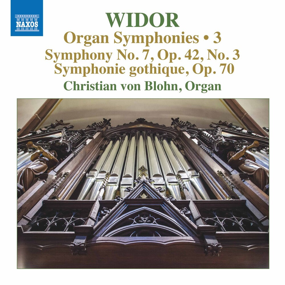 the album cover for Widor - Organ Symphonies 3