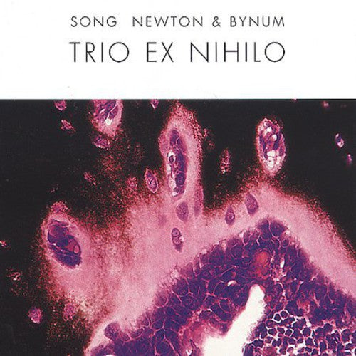 the album cover for Song/Newton/Bynum - Trio Ex Nihilo