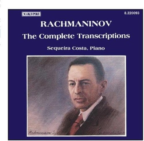 the album cover for Rachmaninov - Transcriptions
