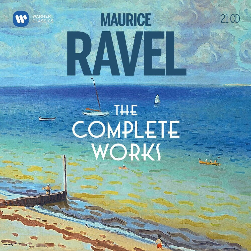 the album cover for Ravel Complete Works - Ravel: Complete Works