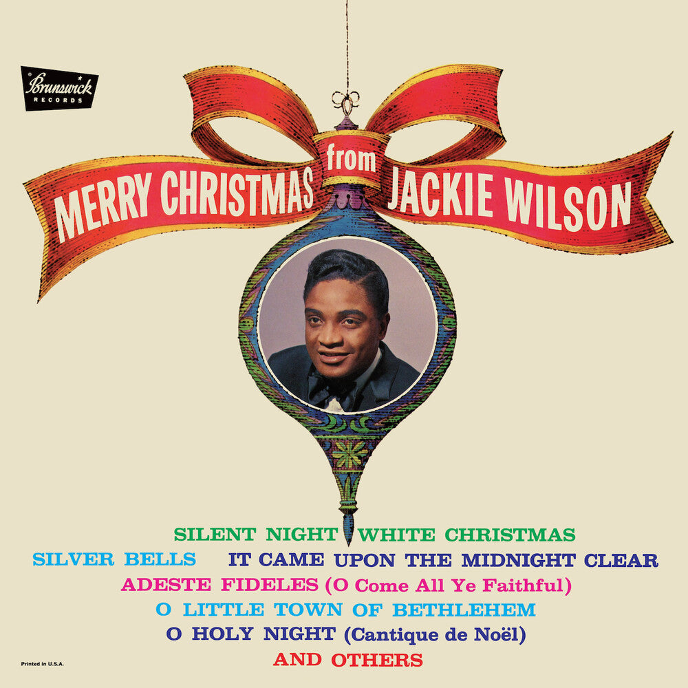 Jackie Wilson - Merry Christmas From Jackie Wilson - Red [Colored Vinyl] Vinyl Record