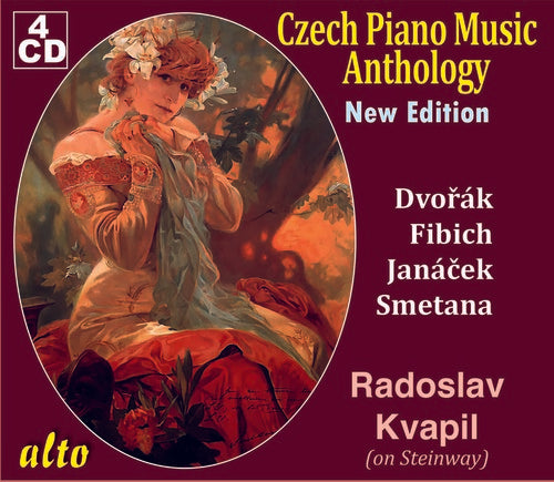 the album cover for Radoslav Kvapil - Czech Piano Music Anthology