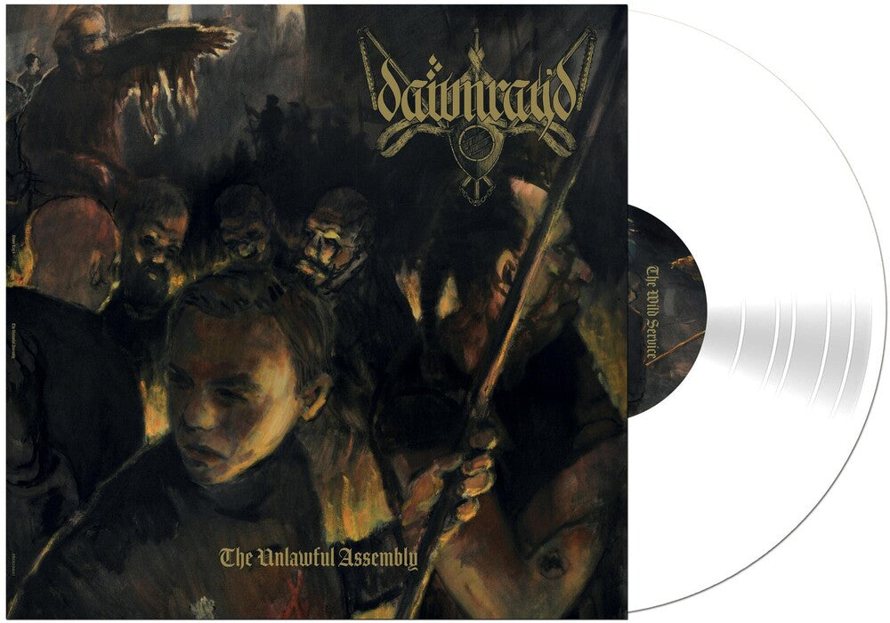 the album cover for Dawn Rays - The Unlawful Assembly