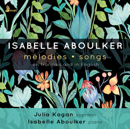 the album cover for Aboulker / Kogan - Melodies & Songs