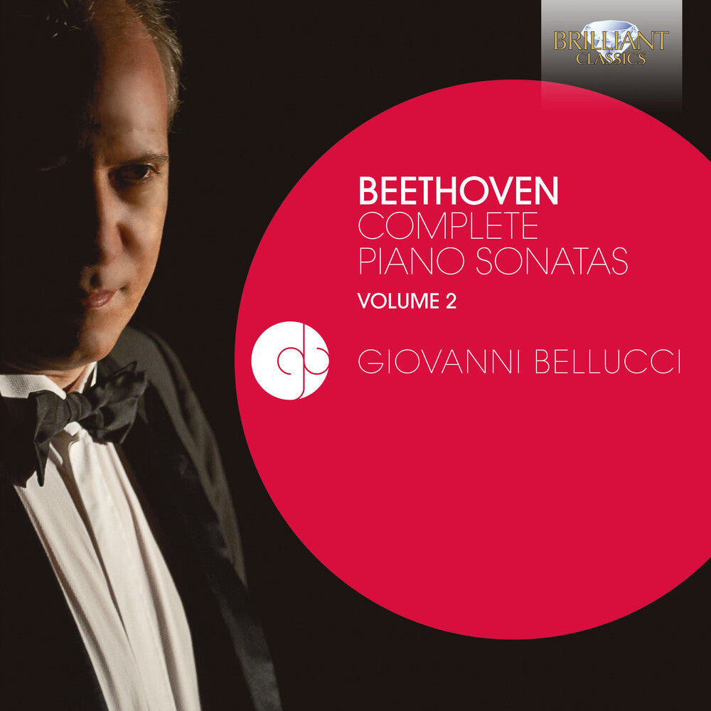 the album cover for Beethoven / Bellucci - Complete Piano Sonatas 2