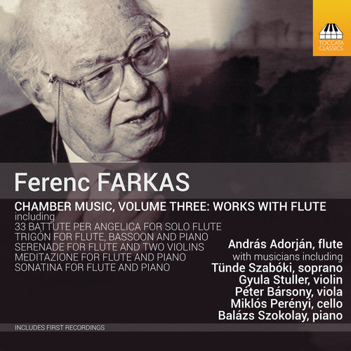 the album cover for Farkas / Adorjan / Szokolay - Chamber Music 3