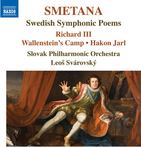 the album cover for Smetana / Slovak Philharmonic Orchestra - Swedish Symphonic Poems