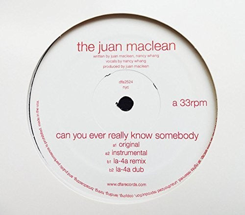 Can You Ever Really Know Somebody [LP] Vinyl Record