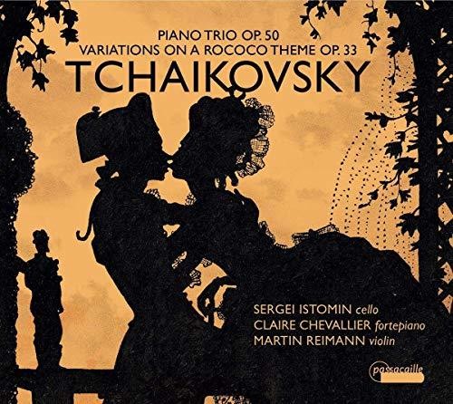 the album cover for Tchaikovsky / Istomin / Reimann - Variations on a Rococo Theme in a Major 33