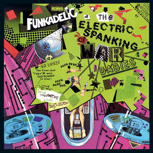 the album cover for Funkadelic - Electric Spanking (Deluxe Mediabook Cd) [Deluxe]