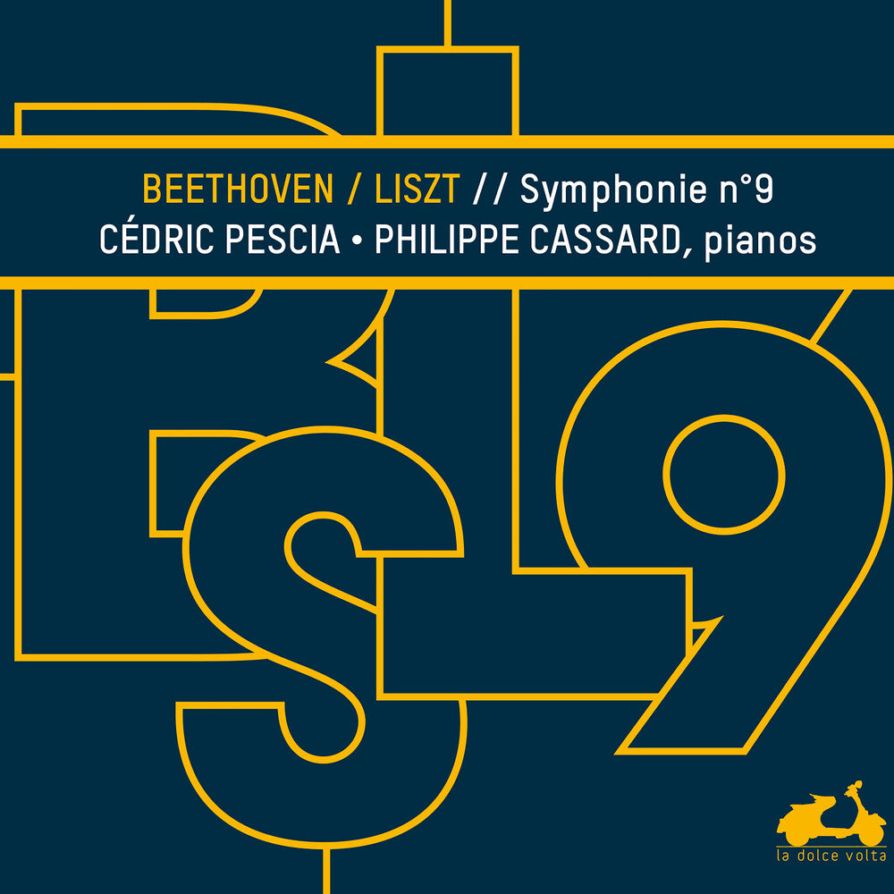 the album cover for Philippe Cassard / Pescia,Cedric - Beethoven/Liszt: Symphony No. 9