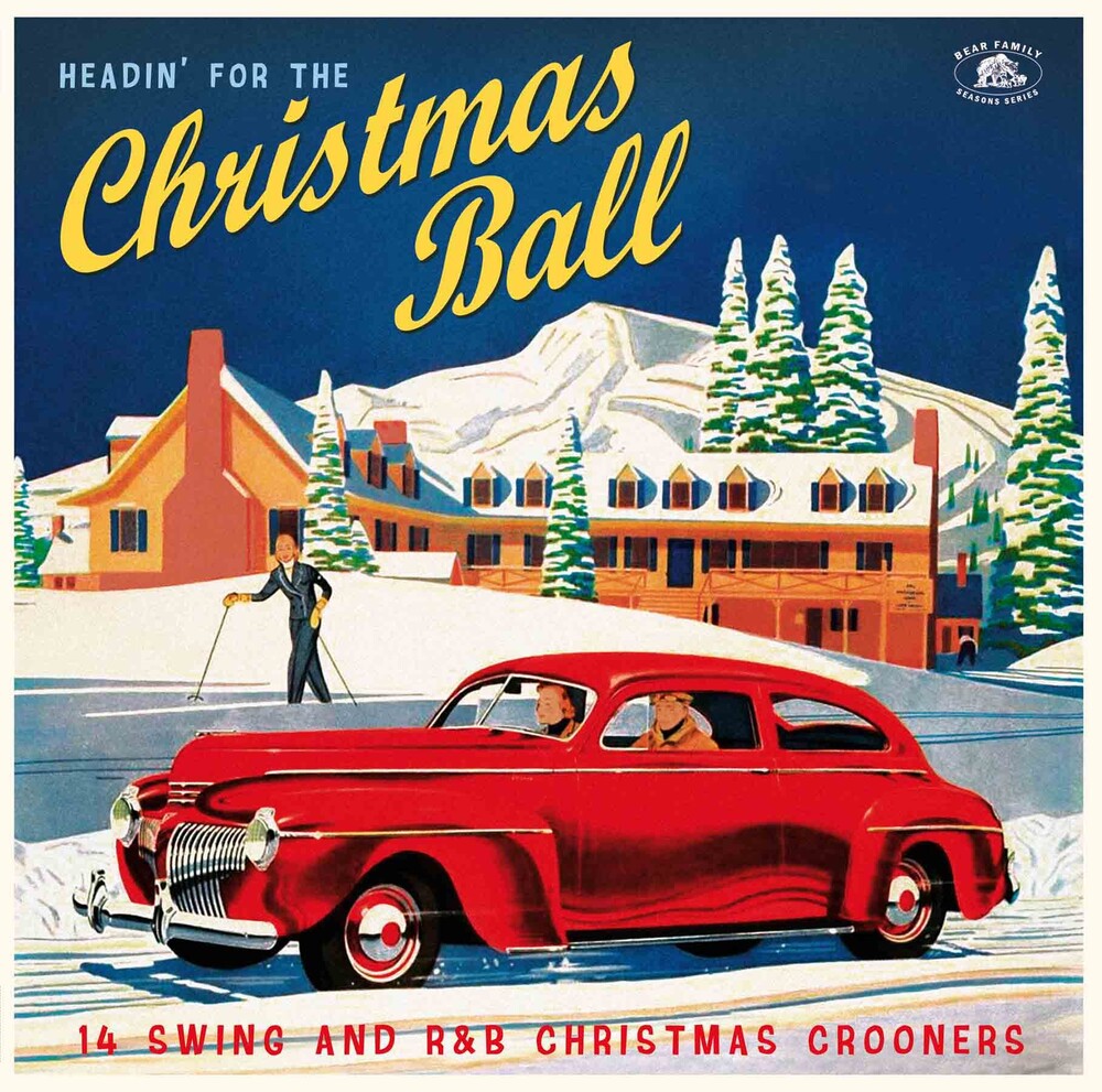 Headin' For The Christmas Ball: 14 Swing And R&B Christmas Crooners(Various Artists) [LP] Vinyl Record