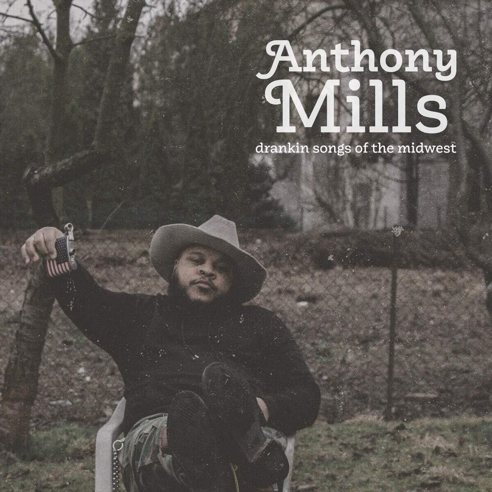 Anthony Mills - Drankin Songs Of The Midwest [Clear Vinyl] [180 Gram] (Red) Vinyl Record