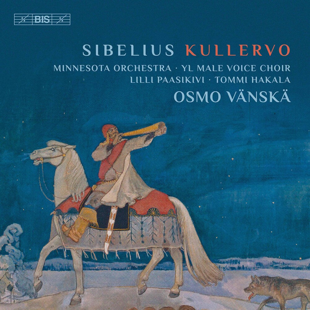 the album cover for Sibelius / Paasikivi / Vanska - Kullervo