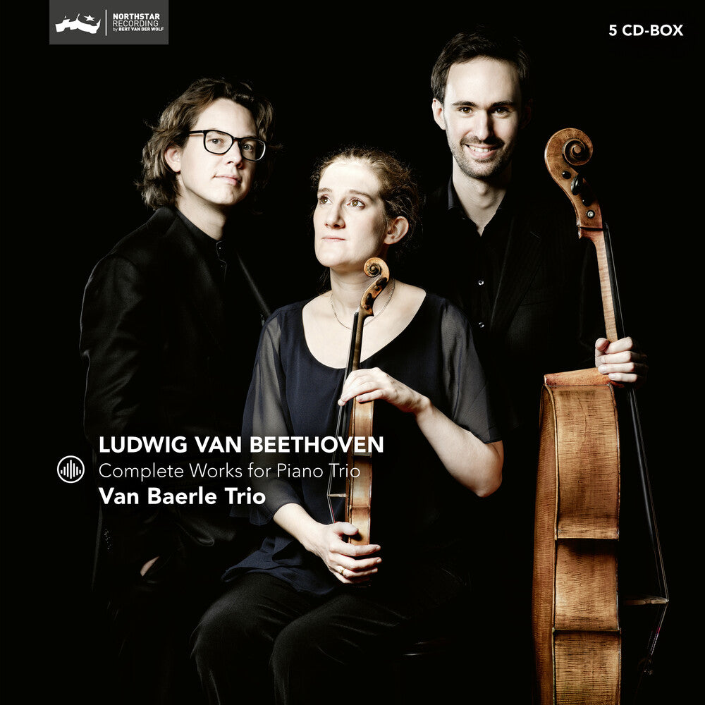 the album cover for Beethoven / Van Baerle Trio - Complete Works for Piano Trio