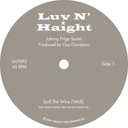Johnny Frigo - Spill The Wine / Scorpio Vinyl Record