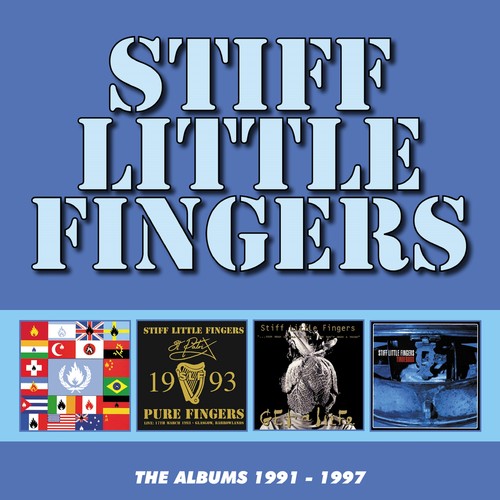 the album cover for Stiff Little Fingers - Albums 1991-1997